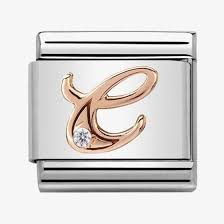 NOMINATION 'Letter C' Rose Gold 43031003