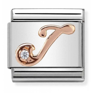 NOMINATION 'Letter J' Rose Gold 43031010