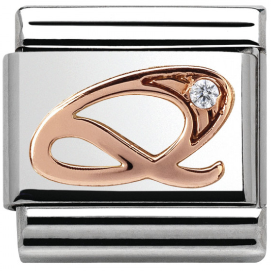 NOMINATION 'Letter Q' Rose Gold 43031017