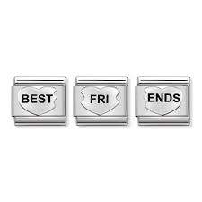 NOMINATION 'BEST friends' Set Silver 33010144