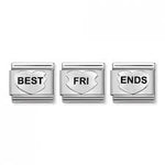 NOMINATION 'BEST friends' Set Silver 33010144