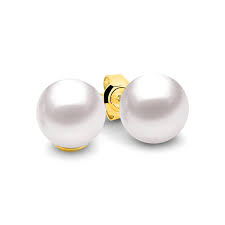 Ikecho Freshwater Pearl Stud (5-5.5mm)