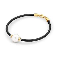 Ikecho Neoprene Edison Pearl Bracelet