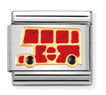 NOMINATION 'Double Decker Bus' Enamel 03021019