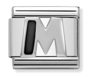 NOMINATION 'Letter M' Silver 33020113