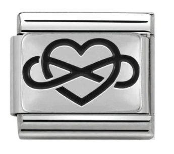 NOMINATION 'Infinity Heart' Silver 33010205