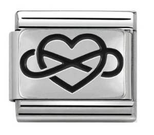 NOMINATION 'Infinity Heart' Silver 33010205