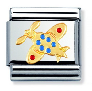 NOMINATION 'Plane' Gold 03021006
