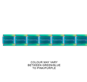 NOMINATION Stainless Steel Matte Iridescent PVD* Base Bracelet 030001/SI/037