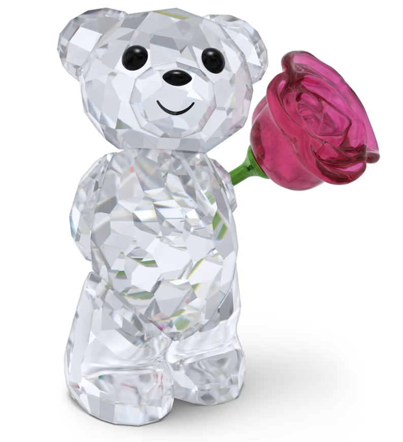 Swarovski Kris Bear "A Rose With Love"
