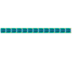 NOMINATION Stainless Steel Matte Iridescent PVD* Base Bracelet 030001/SI/037