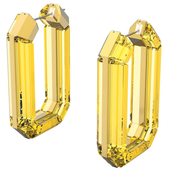 Swarovski Lucent Hoop Earrings