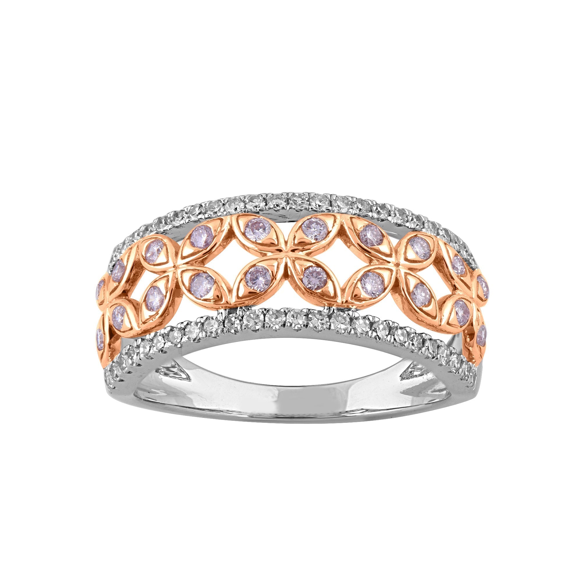 Product Type_Rings, Metal Colour_Bi Tone, Metal Type_9k Two Tone Gold, Gemstone Type_Diamond, XMAS 2022 (7411001360548)