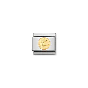 NOMINATION - Composable 030106 12 Classic SPORTS st/steel & 18ct gold (Basketball)