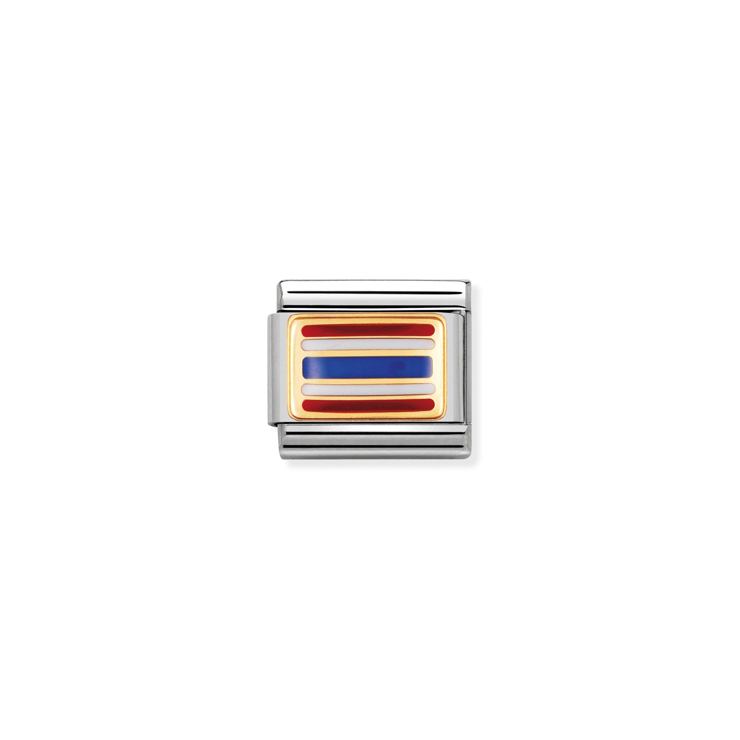 NOMINATION - Composable Steel Enamel & Gold Asia Flag 'Thailand' 03023610