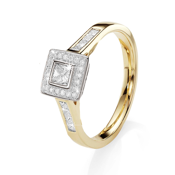 18ct Diamond 0.50ct Engagement Ring