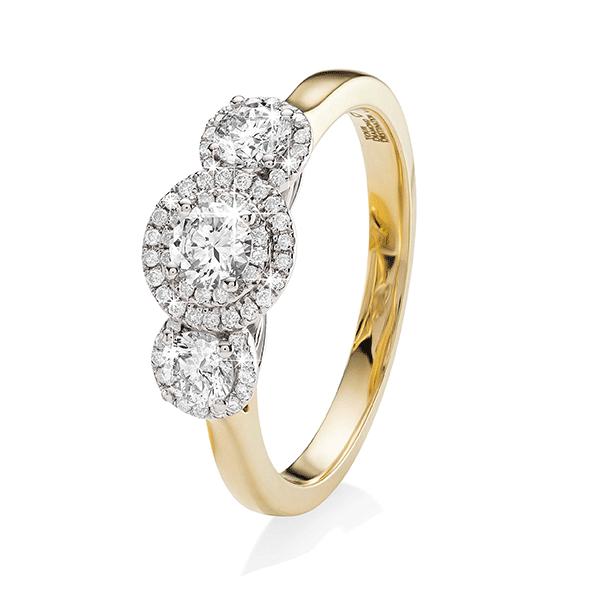 18ct Gold 0.75ct Diamond Ring