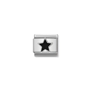 NOMINATION - Composable Steel & Silver Shine 'Black Star' 33020205
