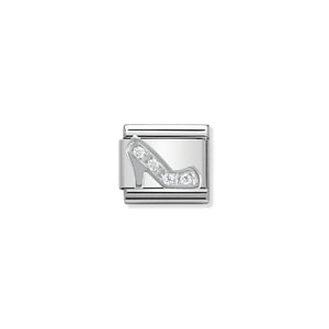 NOMINATION - Composable Steel Silver Shine 'Cz Shoe' 33030409