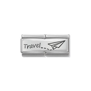 NOMINATION - Composable 330710 09 Classic DOUBLE ENGRAVED st/steel & silver 925 (Travel)