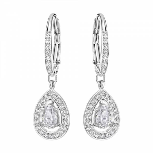 Swarovski attract pear earrings store