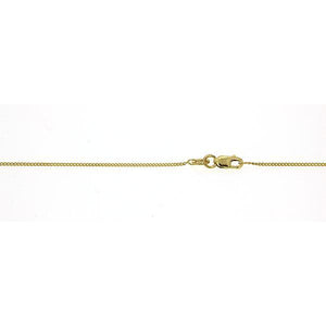 9ct Curb Chain 40cm