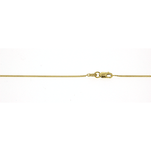 9ct Curb 030 Gauge 50Cm 1.73gm