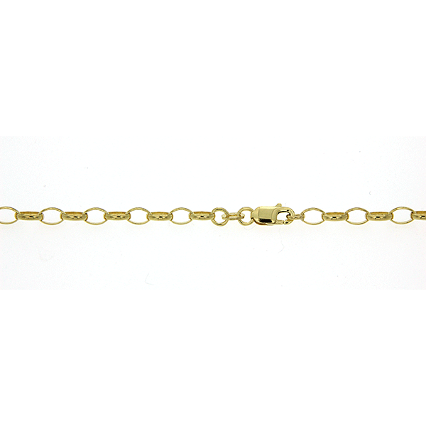 9ct Belcher Chain 50cm