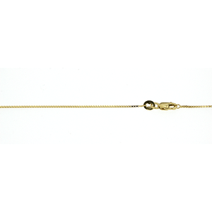 9ct Box Chain 40cm