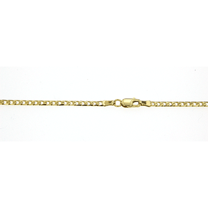 9ct Curb Chain 55cm