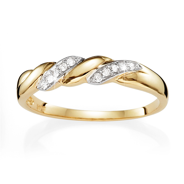 9ct Diamond Promise Ring