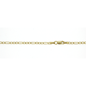 9ct Figaro Chain 55cm