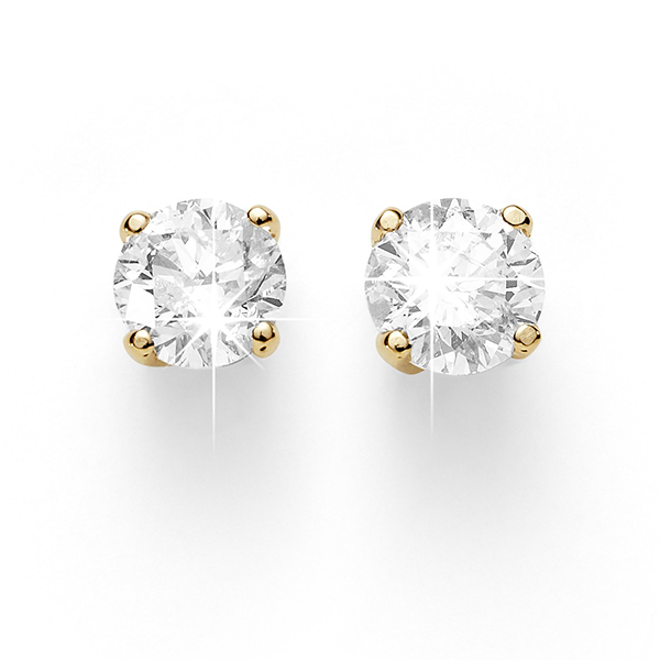 9ct Gold 0.15ct Diamond Studs