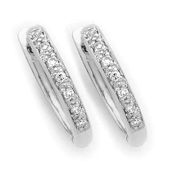 9ct Gold Round Huggies