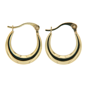9ct gold hoops