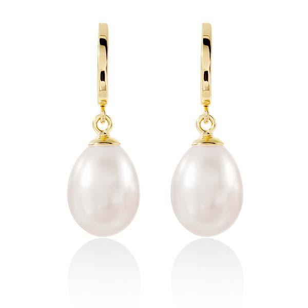 9ct gold pearl studs"