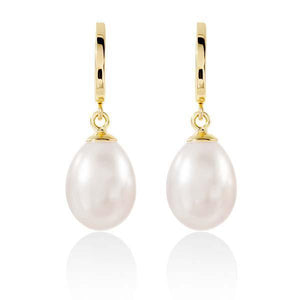 9ct Gold Pearl Earrings