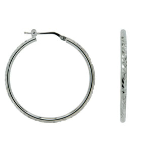 Sterling Silver hoop earrings