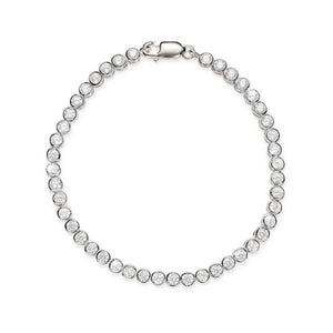 Sterling Silver cubic zirconia tennis bracelet
