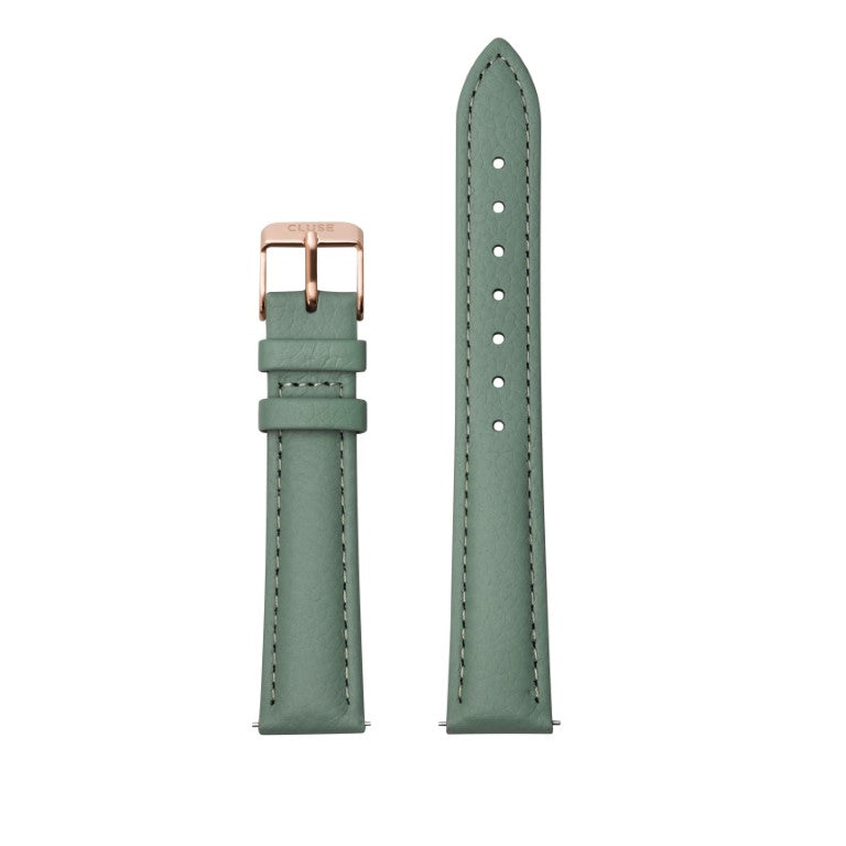 CLUSE 16mm Strap Stone Green/Rose Gold