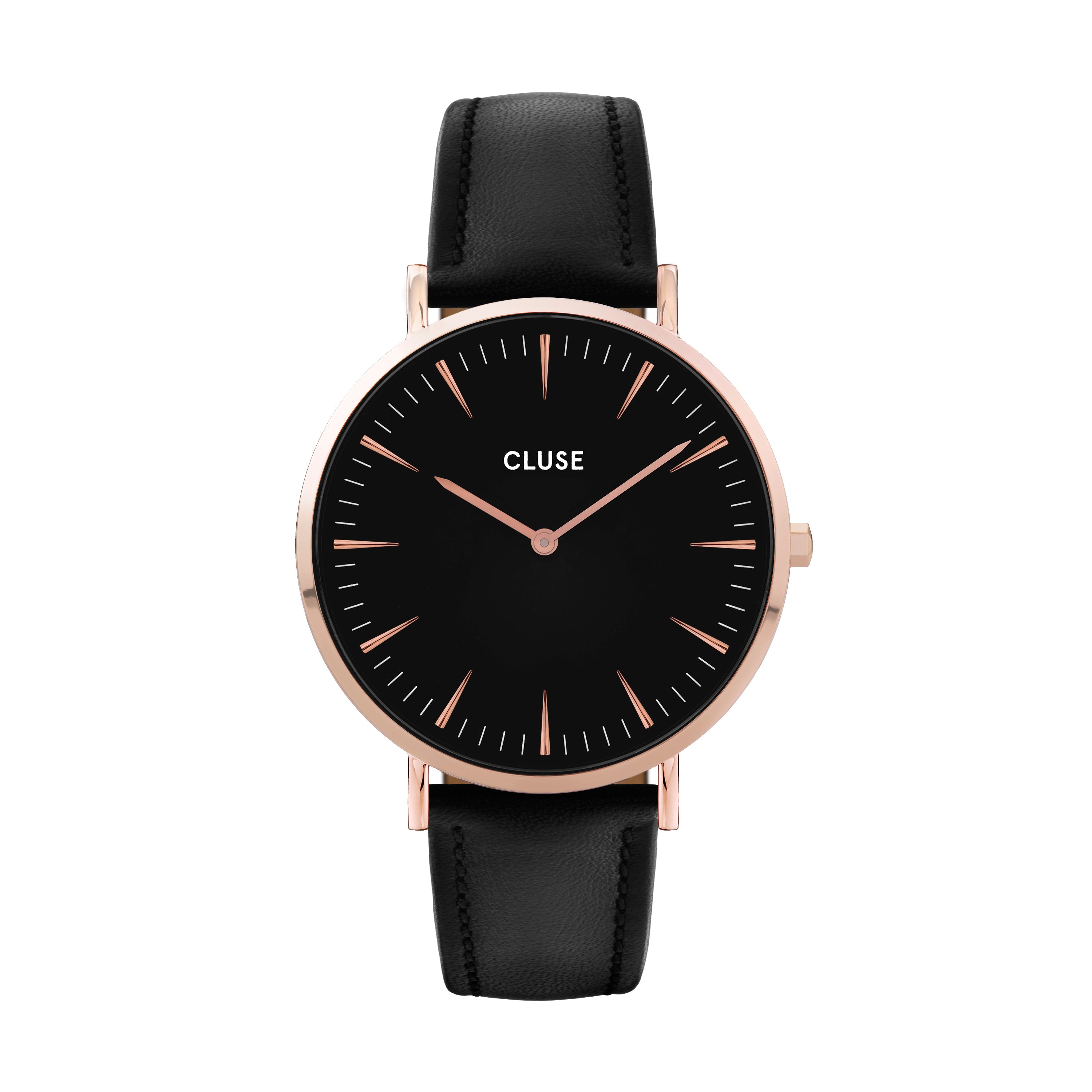 CLUSE - Minuit Rose Gold White/Pink Watch CL30001