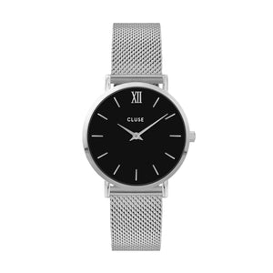 CLUSE Minuit Mesh Silver/Black