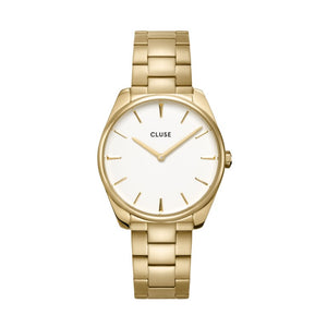 CLUSE Feroce Gold White/Gold Link
