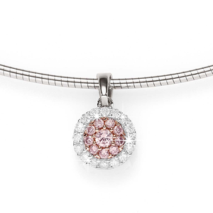 Desert Diamonds 9ct Pink Diamond Pendant