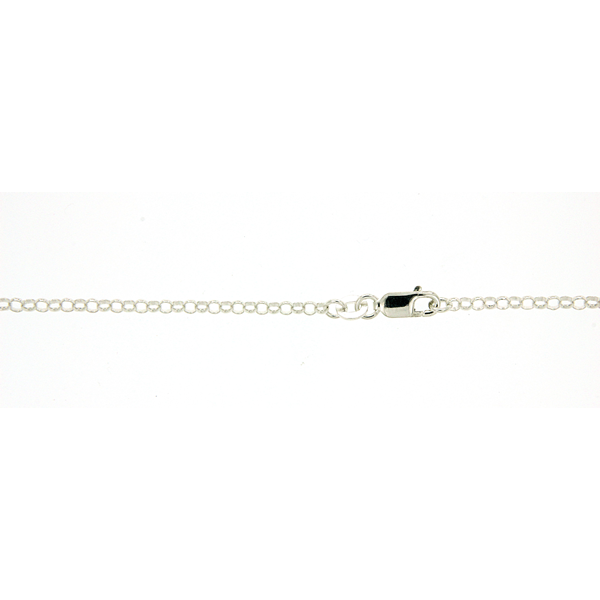 Sterling Silver 40cm belcher chain