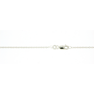 Sterling Silver 45cm Rolo Chain
