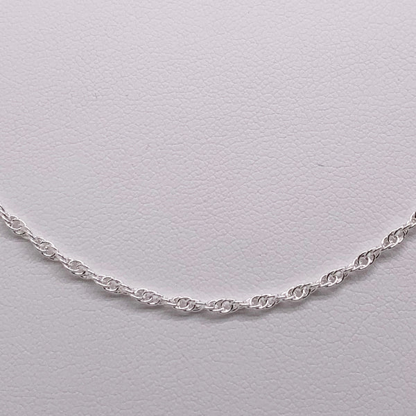Sterling Silver 60cm Double Cable Chain
