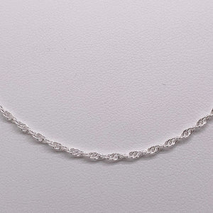 Sterling Silver 60cm Double Cable Chain