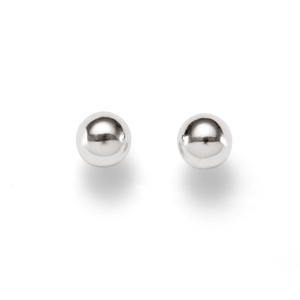 Sterling Silver 6mm Ball Studs