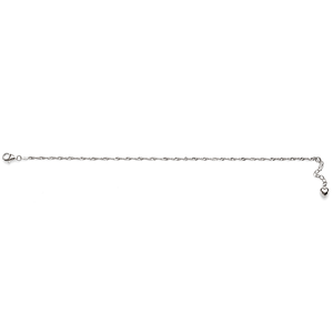 Sterling Silver Dragonfly Anklet